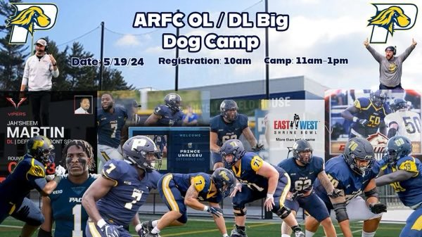 39 days till the ARFC OL/DL Big Dog Camp!!! LETS GOOOO! Dms are open for registration details!