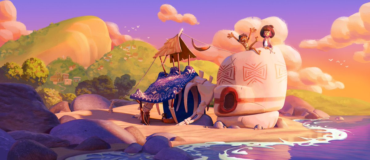 saroliro's tweet image. heyy #PortfolioDay ! I'm saro and I do backgrounds and concept art ✨