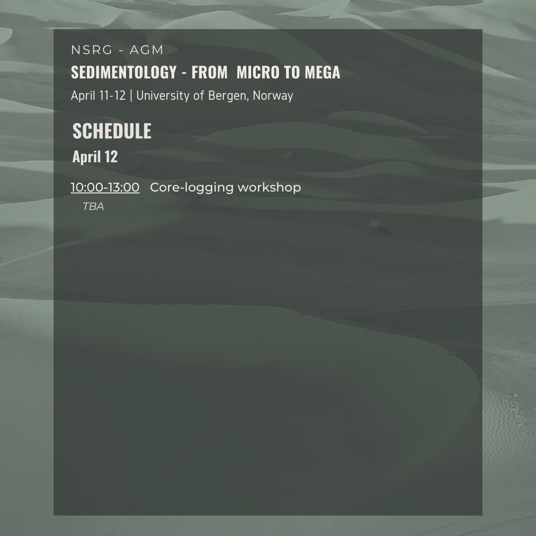 The NSRG Annual General Meeting 2024 starts tomorrow! There is still time to register: billetto.no/e/nsrg-agm-202…