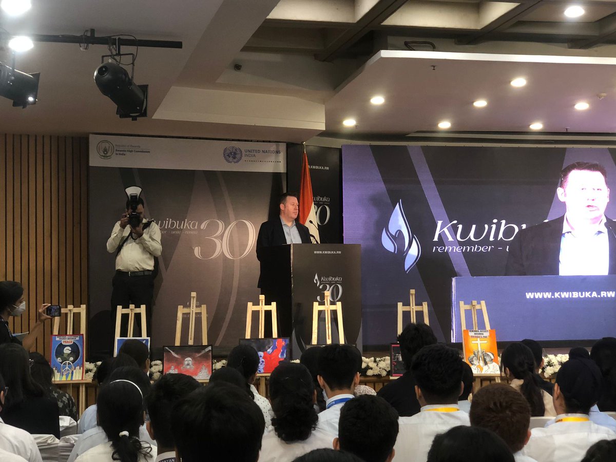sdg4all's tweet photo. 'Never Again; history must not repeat itself.'
#AhlconIntl joined the commemoration of #InternationalDayOfReflection on the 1994 Genocide against Tutsi in Rwanda to honour the victims and raise awareness. #30YearsOfGenocide #Kwibuka30 https://t.co/7PBjCeooXB