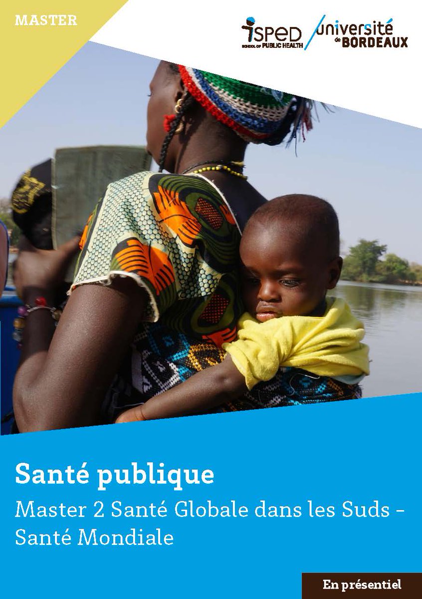 #SantéPublique #PublicHealth 📣 J-5 pour candidater au 𝐌𝐚𝐬𝐭𝐞𝐫 𝟐 𝐒𝐚𝐧𝐭𝐞́ 𝐆𝐥𝐨𝐛𝐚𝐥𝐞 𝐝𝐚𝐧𝐬 𝐥𝐞𝐬 𝐒𝐮𝐝𝐬 - 𝐒𝐚𝐧𝐭𝐞́ 𝐦𝐨𝐧𝐝𝐢𝐚𝐥𝐞 👉 Toutes les infos ici : i.mtr.cool/earesotxen 👉 Inscriptions jusqu'au 15 avril 2024 sur : i.mtr.cool/njgonibxrp