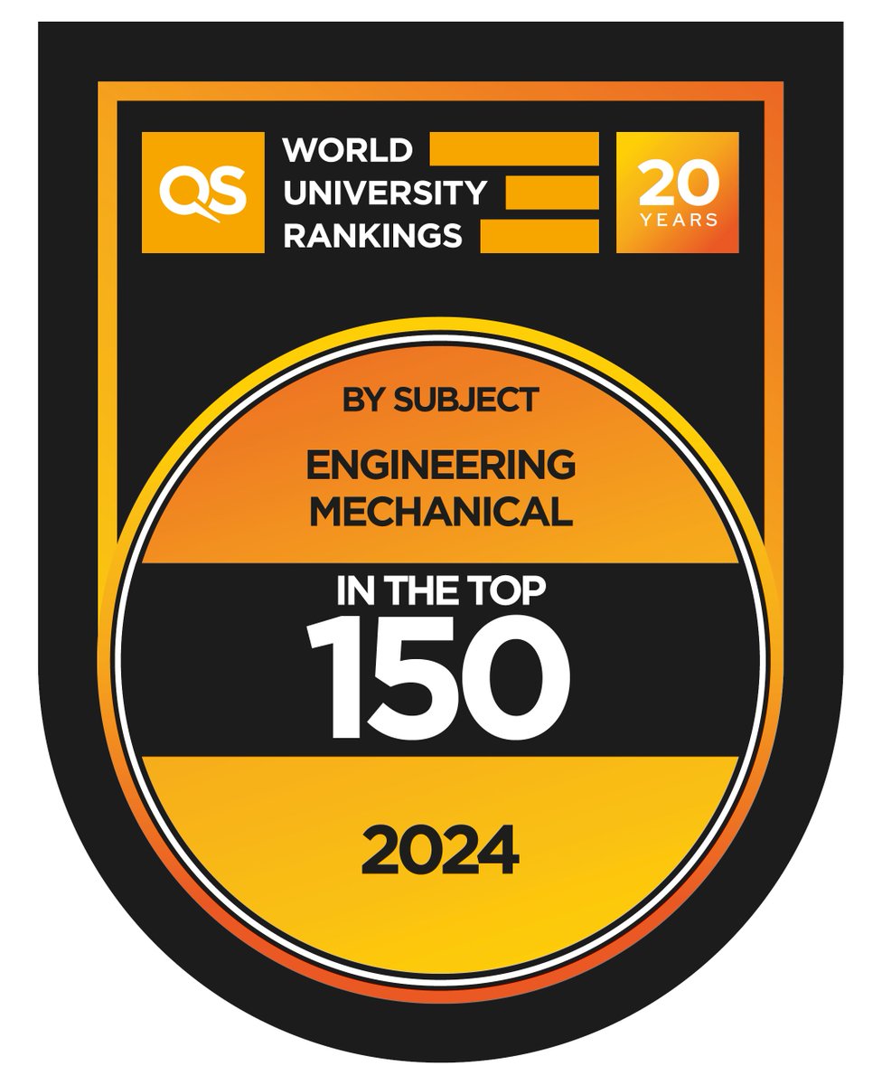 The QS @worlduniranking has been announced with Electrical & Electronic moved up 17 places to 129, and Mechanical & Aeronautical moving up 13 places to 134. We are in the World Top 150! 🎉 Read more at gla.ac.uk/news/headline_… #WorldChangingGlasgow