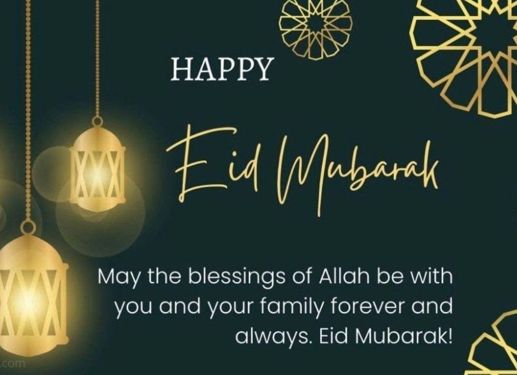<a href="/StreetlyAcademy/">The Streetly Academy</a> we would like to wish all of our community Eid Mubarak - have a lovely day celebrating with your family and friends 🧡