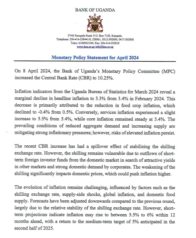 Bank of Uganda hikes the CBR to 10.25%. The Borrower's dilemma. To what extent will the aggressive tightening of the monetary policy help address the UGX/USD FX Challenges and slow down inflation? Yesterday, the Bank of Uganda announced an increase in the Central Bank Rate…