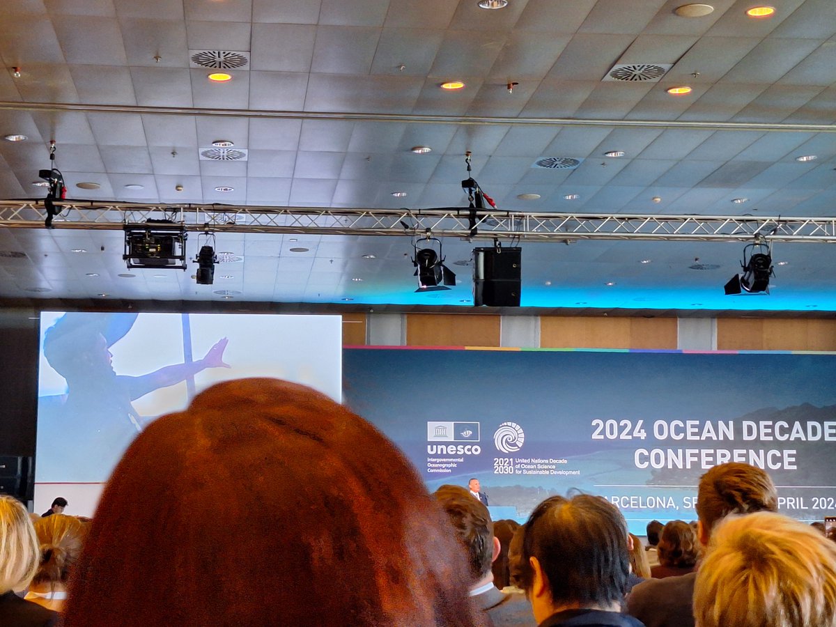 A most inspiring contribution to @UNOceanDecade #OceanDecade24 by Jack Thatcher about the importance of oral histories and #ancestralknowledge of the #ocean in the path to a #sustainable ocean 🌊