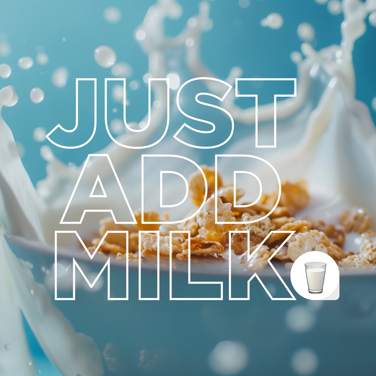 🥛No matter what you’re having for breakfast, lunch or dinner. Milk is the perfect ingredient to add many important nutrients and creamy richness to your meal.
 
#AddMilk #DairyGivesYouGo #EnjoyDairy