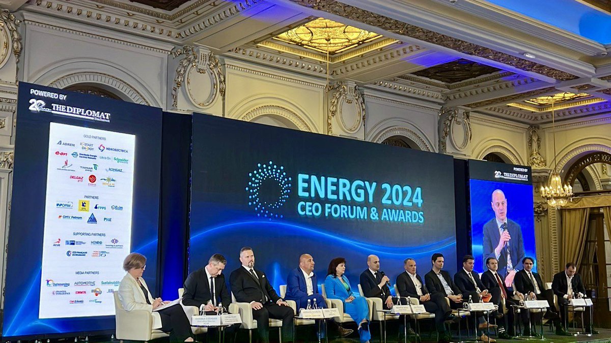 ICI Bucharest participated in the 13th edition of the Energy 2024 CEO Forum & Awards, organized by The Diplomat Bucharest. The Forum brought together government-level decision-makers and C-level and civil society leaders from the energy sector: ici.ro/en/events/ici-…