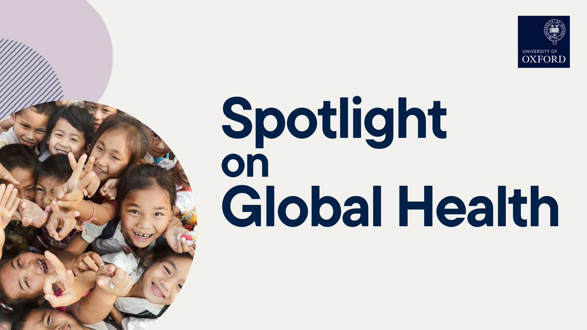 📢Announcing our new segment: Spotlight on Global Health! Global health is all things related to the health of people, communities & the environment they live in–from vaccines & pandemics to health policy, climate change, data science, AI & even history...plus MUCH more🧵👇