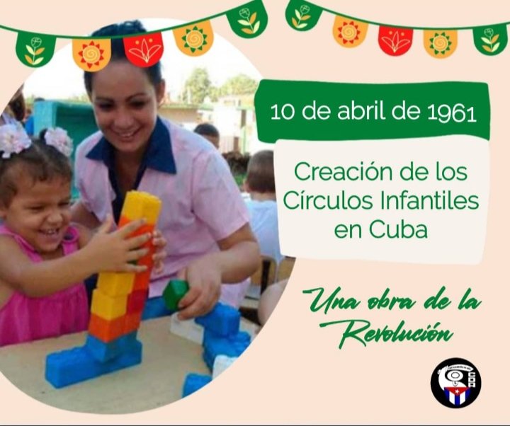 Muchas felicidades a los trabajadores de los Círculos Infantiles en este hermoso día. #CDRCuba #CDRHabana