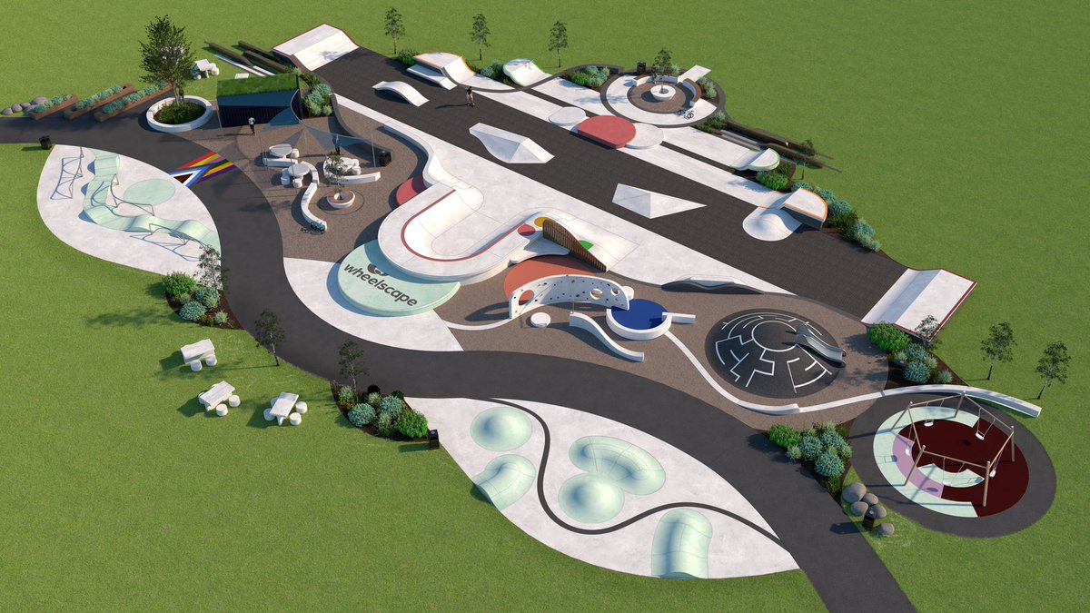A few people have been asking us about inclusive skate parks so here’s a reminder of the work we did with Wheelscape, based on research from Sweden by @WhiteArkitekter. Read all about it here: makespaceforgirls.co.uk/blog/skate-par…