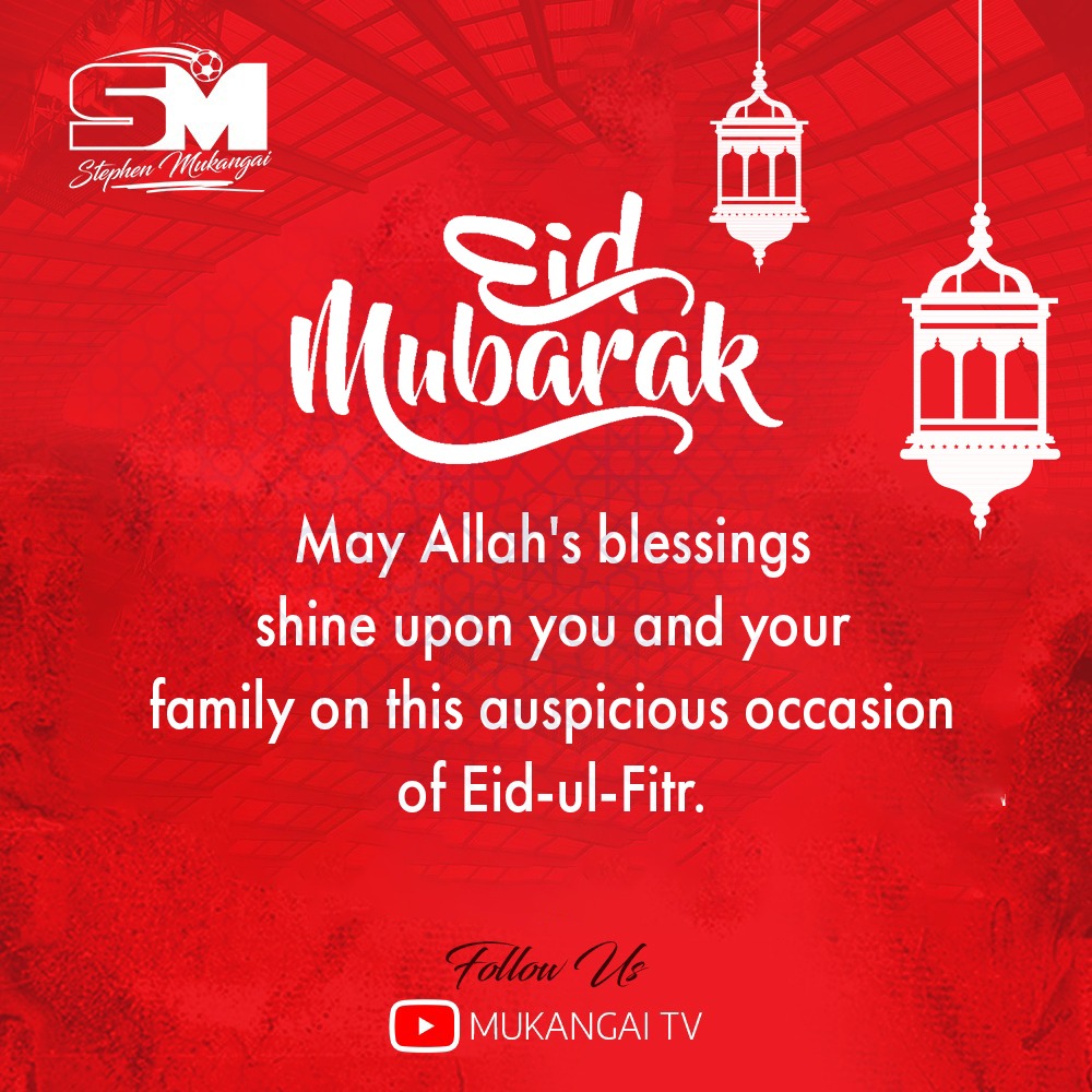 EID MUBARAK to our Muslim brothers and sisters. Wishing you and your family a PROSPEROUS Eid-ul-Fitr filled with Love, laughter, and togetherness. May ALLAH'S Blessings be with you today and always. EID MUBARAK!