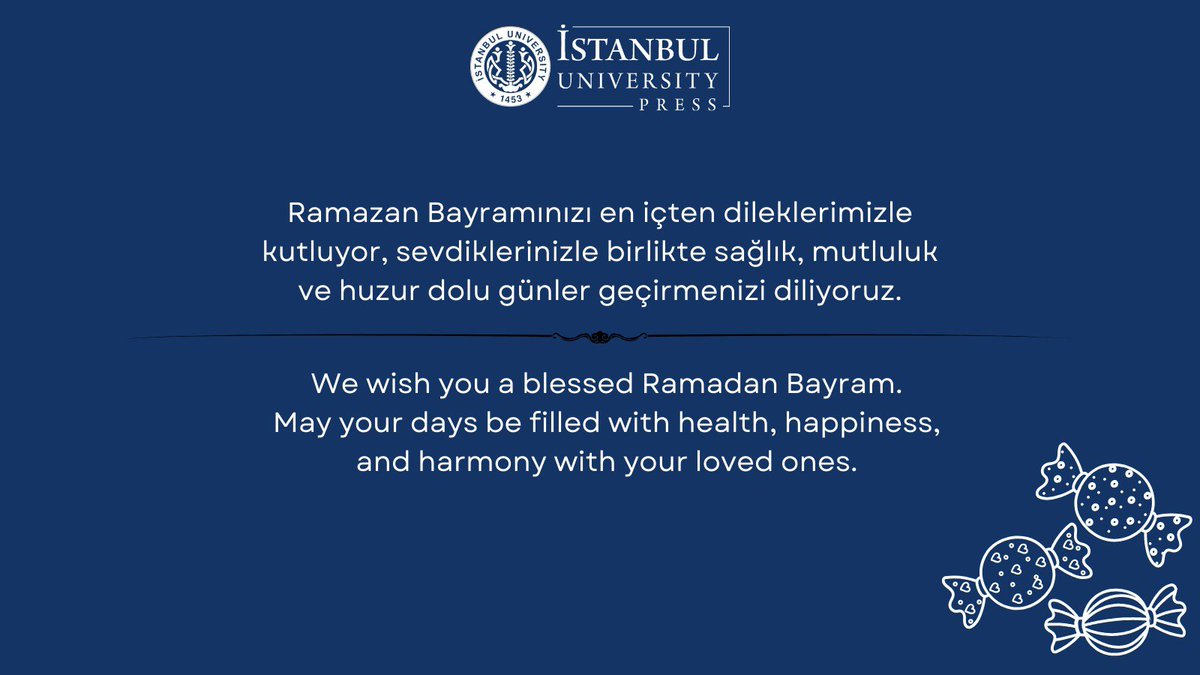 İstanbul University Press (@istunipress) on Twitter photo 2024-04-10 10:35:12