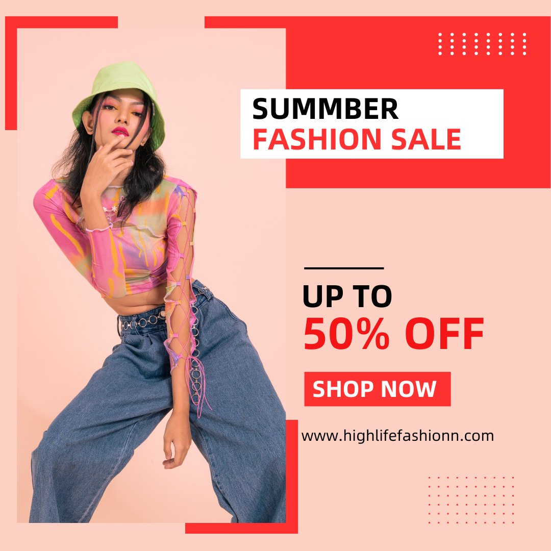 Discover the perfect look for any occasion with Highlife Fashionn's April sale for women! Find your favorite styles at amazing prices.

Click: qrcd.org/4Dam

#HighlifeFashionn #AprilFashion #OnlineShopping #WomenStyle #FashionFinds