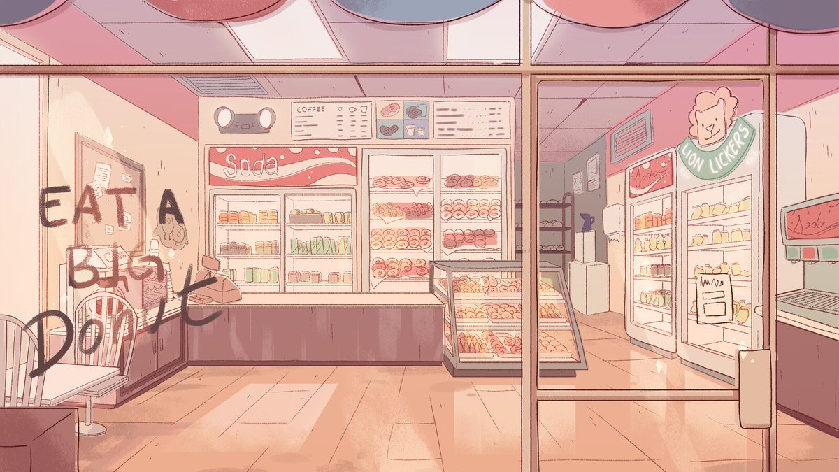 saroliro's tweet image. heyy #PortfolioDay ! I'm saro and I do backgrounds and concept art ✨