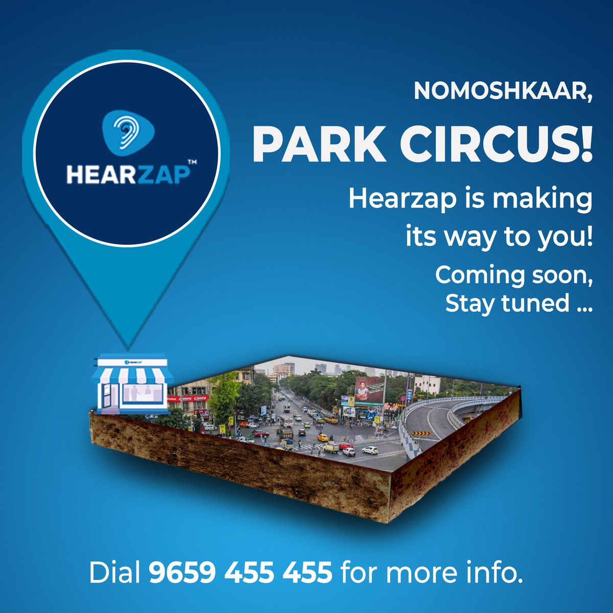 Recapture the charm of Park Circus with crystal-clear hearing! Hearzap can bring the joy of sound back into your life, with a simple visit. Stay tuned! #parkcircus #kolkata #WestBengal #hearzap #StayTuned