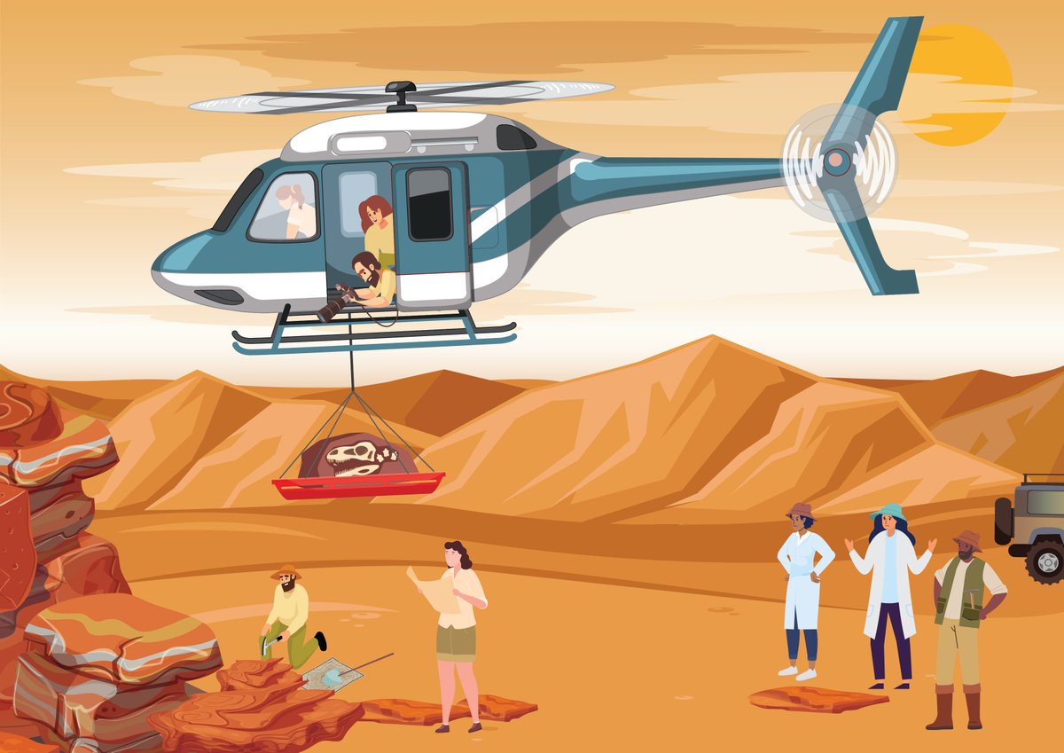 Helicopter science - illustrated! Just an example of what you can expect from the @EGU_EDI artists in residence. Join them to have your experience navigating neo-colonial #research structures visualised. Happening at #EGU24 Hall X2 every AM & PM coffee break!