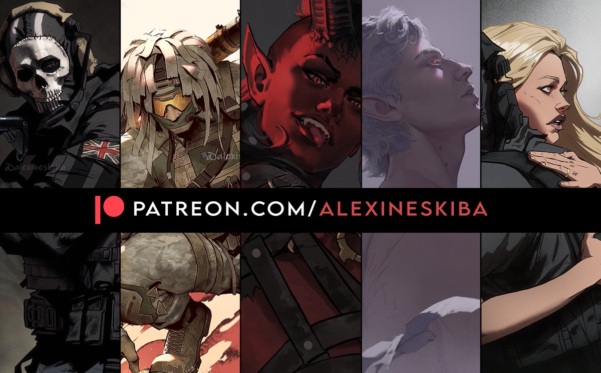 This month is still fresh, so it's a great time to subscribe to my Patreon if you'd like to support my work. Come join my community. <3