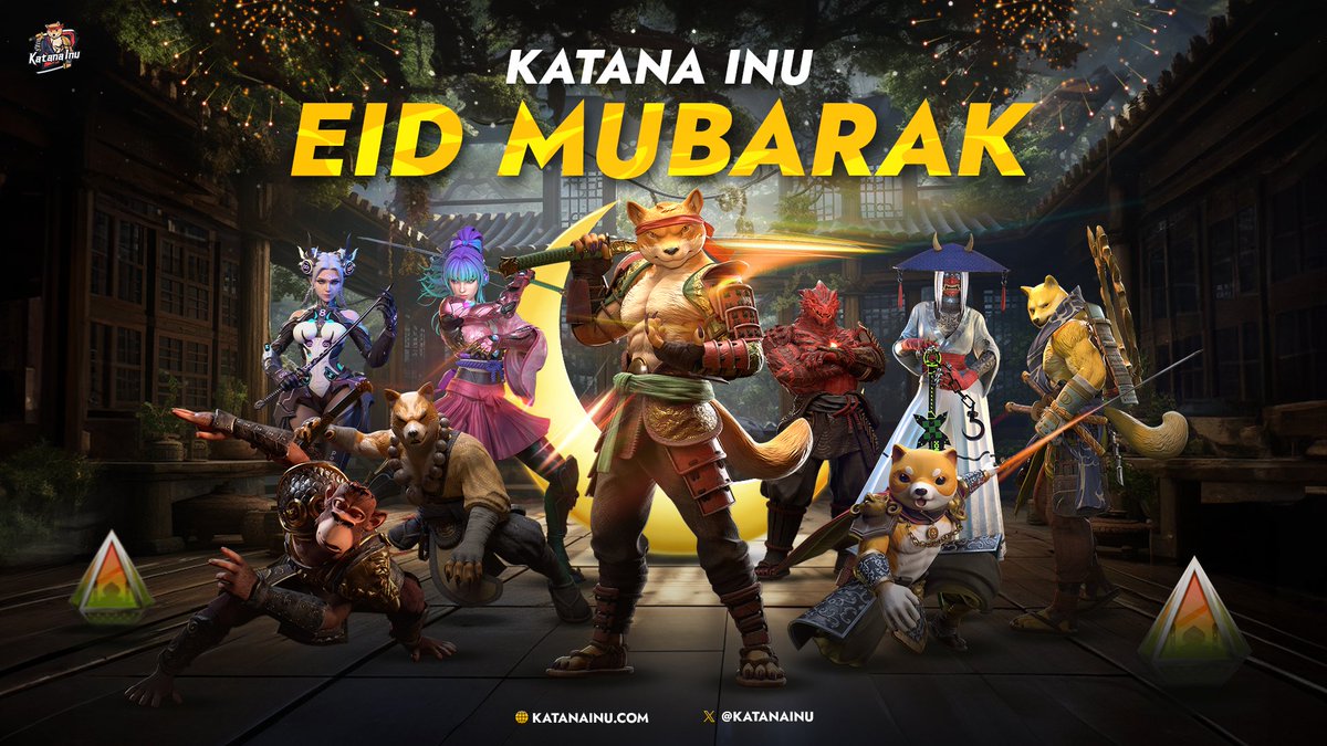 Dear $KATA Family We wish everyone in our amazing community a joyous and blessed Eid Mubarak!✨ We hope you spend it with your loved ones! May this special day bring each and every one of us together in happiness, peace and prosperity🕊