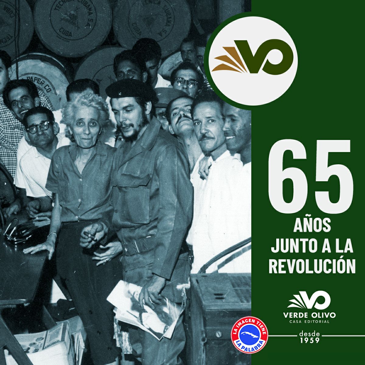 🗞 65 Aniversario de la Revista Verde Olivo. #CubaViveEnSuHistoria