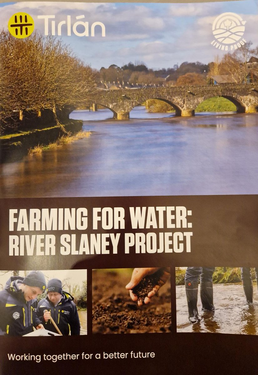 LAWPRO and the Farming for Water European Innovation Partnership (EIP) is attending the launch today of the Farming for Water: River Slaney Project which is being promoted by Tirlán. The launch takes place in the Riverside Hotel in Enniscorthy.