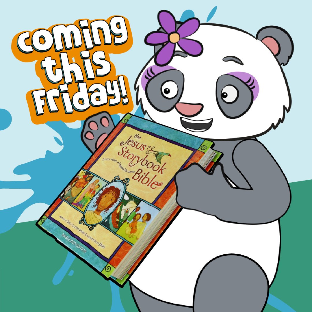 📢 This Friday we're launching the most exciting collaboration of all time! Cheeky Pandas, the Jesus Storybook Bible and some familiar faces are hitting YouTube, helping you unpack the Bible with your children, grandchildren, neighbours, school, and church. Not long to go!