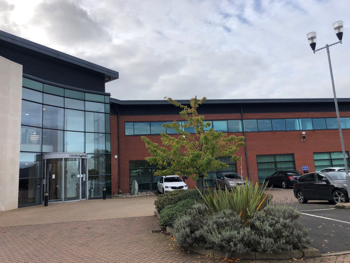 FOR LEASE - George House, Herald Avenue, Coventry Business Park ✅ First floor office 2,034 sq ft ✅ Modern building ✅ Lift access ✅ Ceiling mounted heating/cooling ✅ 10 car parking spaces ✅ Shared reception and communal areas bit.ly/3VfLV4O