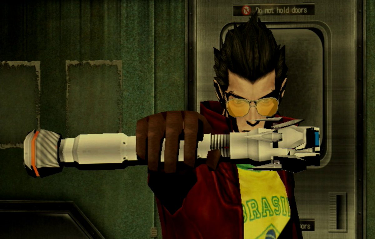 Just replayed No More Heroes on my Wii. I beat this thing back around when it came out, but since the open world was so infamous, I avoided it as much as possible and missed out on a lot of content and charm. This time, I got the true ending and even all of the balls!