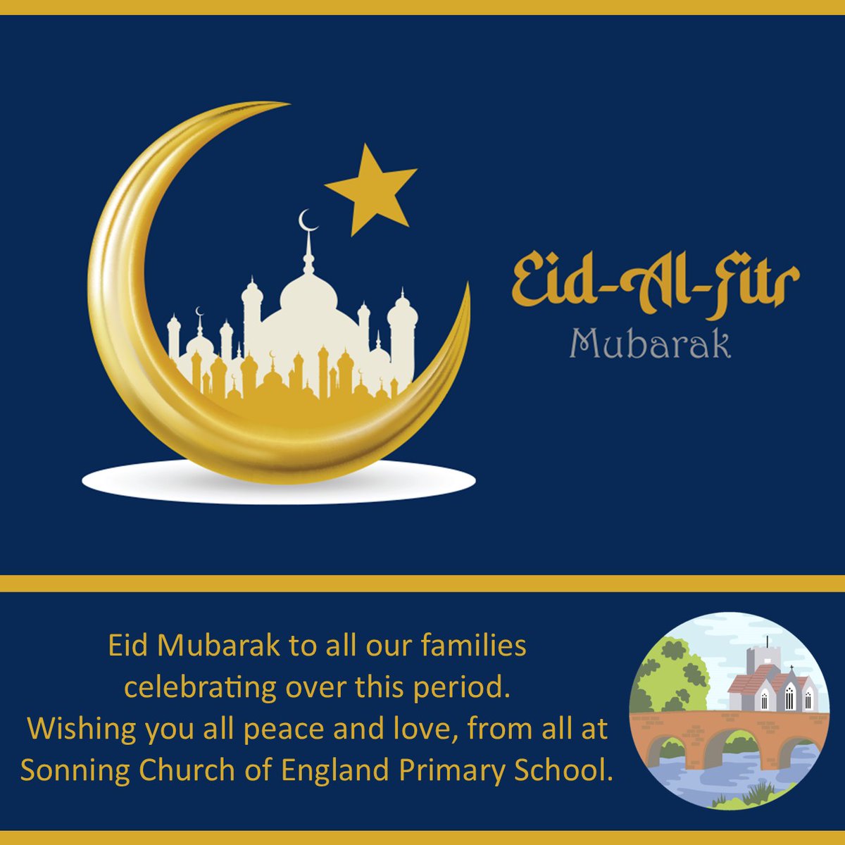 Eid Mubarak to all those celebrating the end of Ramadan ❤️ #SchoolValueLOVE #SchoolValueRESPECT #BuildingStrongFoundationsForTheYearsAhead