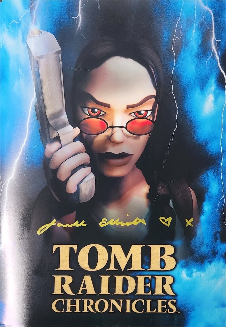 More exclusive goodies for those who make my work possible through monthly kofi subscriptions.   Tomb Raider 4 and Chronicles posters signed by Jonell Elliott. Just pay the shipping. ko-fi.com/s/526d9062c7

#KofiChallenge