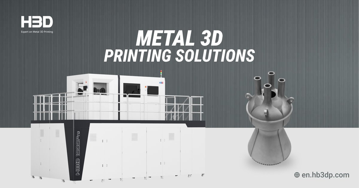 🔍Discover intelligent metal 3d printing solutions for mass production with 1000Pro today!
en.hb3dp.com/product/48.html

#AdditiveManufacturing #Metal3dPrinting #LargeFormatMetalAMSystem #MassProduction #HBD1000Pro