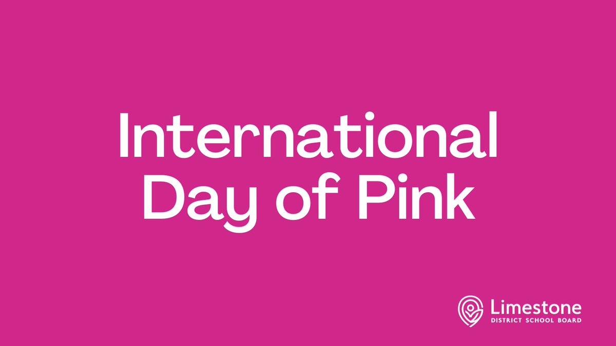 A day for awareness and prevention against homophobia and transphobia. So, every year, on the second Wednesday of April, we urge people around the world to put on a pink shirt and stand in solidarity with the 2SLGBTQIA+ community to continue fighting for equality and acceptance.