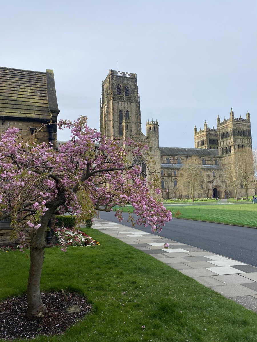 🐣 While we're off term, we're busy planning exciting events for the Easter term ahead. Stay tuned for updates! Feeling blessed to work near this marvellous Durham Cathedral #EasterTerm #EventPlanning #IMEMS #DurhamCathedral #DU