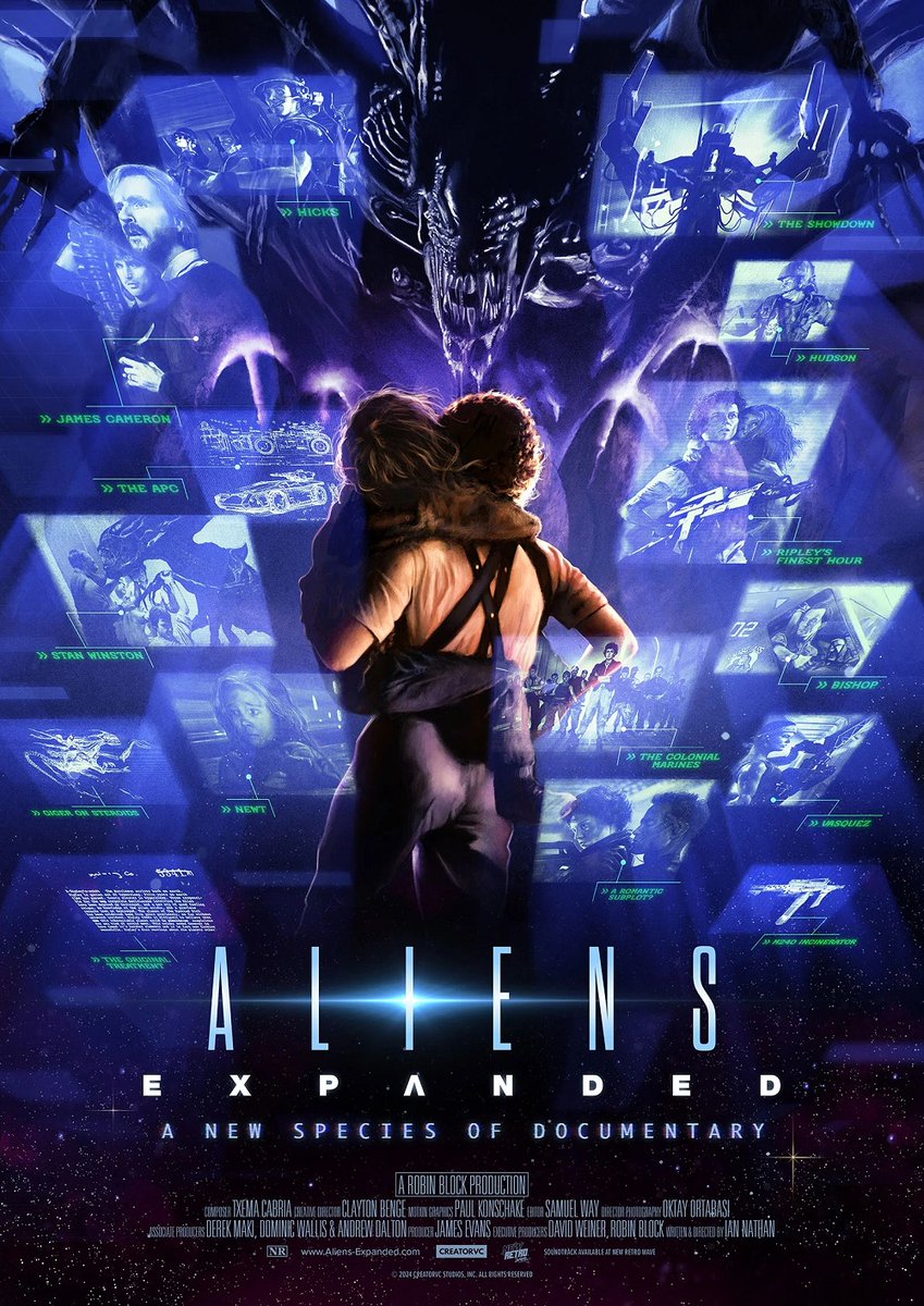 James Cameron joins the Aliens Expanded documentary. Trailer and details here bit.ly/3VOc5fl

#JamesCameron #Aliens #film #documentary #AliensExpanded