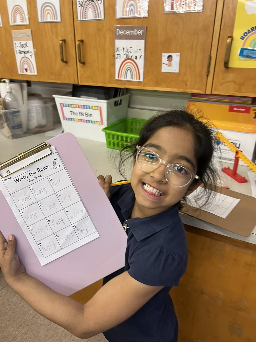 We are loving all the UFLI activities we have been participating in! Learning to read can be so much fun! @transfigtcdsb