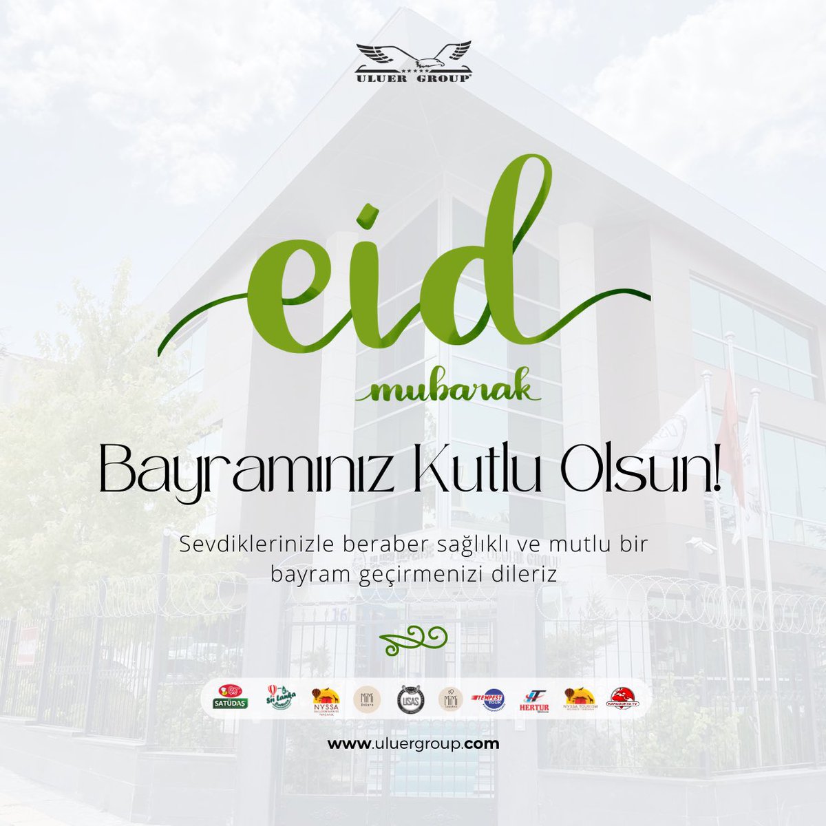 Sağlıklı, mutlu ve huzurlu bir bayram geçirmenizi dileriz.

#EidMubarak
