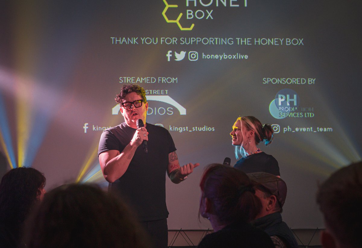 There's so much talent in front and behind the camera at @honeyboxlive. Both the tech team and #photographers like Abi from ASL Photography, based in #Stoke, who’s taken some phenomenal shots at a couple of shows. aslphotographystoke.wordpress.com