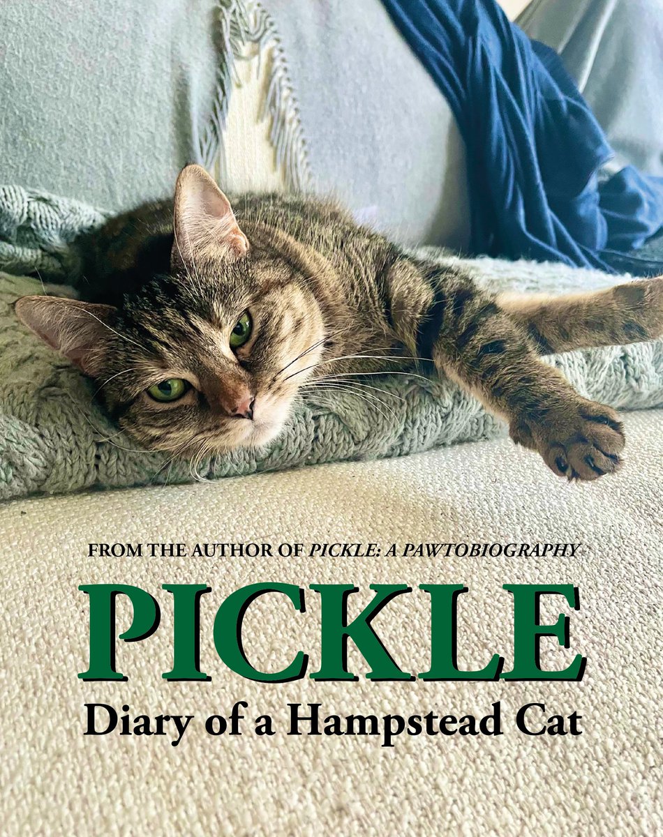 For anyone who'd like to order Pickle's new book worldwide without DM (Direct Messaging), I've set up an email account to take orders. Please email me at gonzothecat2012@gmail.com @GaijinSue @Kikiflair @KimBrough3 @squizzy36 @JillHornby5 @DixieRebelBelle @misfitto @honor_gabby