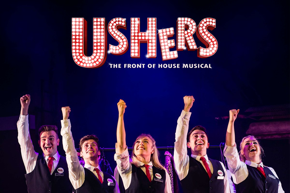 Huge congrats to Mountview's @CleveRSeptember and @lukebayer on being cast in the tenth anniversary production of USHERS: The Front of House Musical 👏