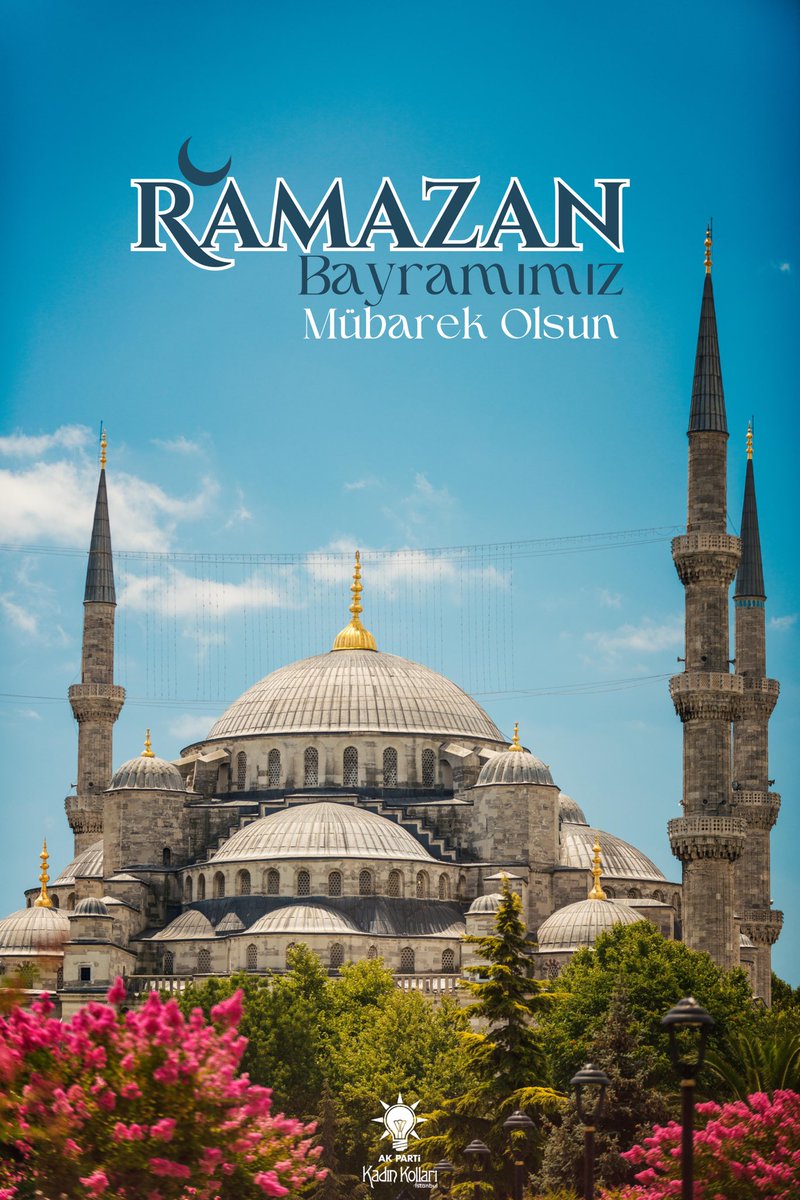 Mübarek Ramazan Bayramı’nın milletimize ve İslam âlemine hayır, bereket ve huzur getirmesini temenni eder; birliğimize, beraberliğimize ve kardeşliğimize vesile olmasını yüce Allah'tan niyaz ederiz. #RamazanBayramı’mız mübarek olsun.