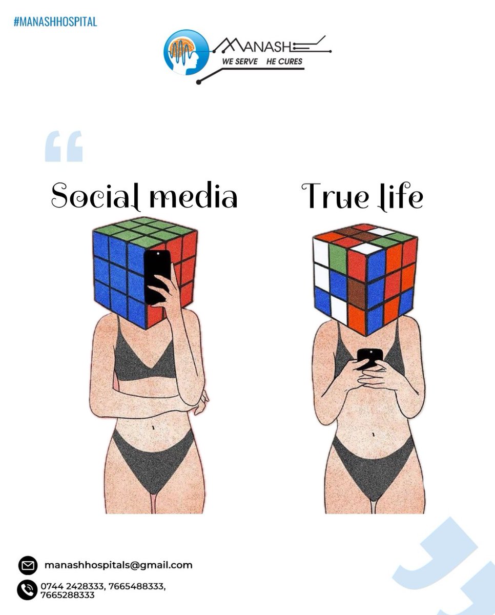 🔶 Learning 🔶
Social media life v/s True life

#learning #manashhospital #drakhilagrawal #motivation #motivacion #motivationalquotes #dépression #depression #selfcare #selflove #suicide #hope #lifecoach #mentalhealth #mentalhealthawareness #learningthroughplay #learningeveryday