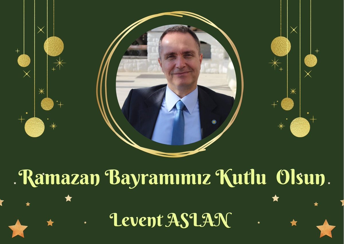 leventaslan_tc's tweet photo. Ramazan Bayramımız kutlu olsun. https://t.co/1G4wdO4dM6