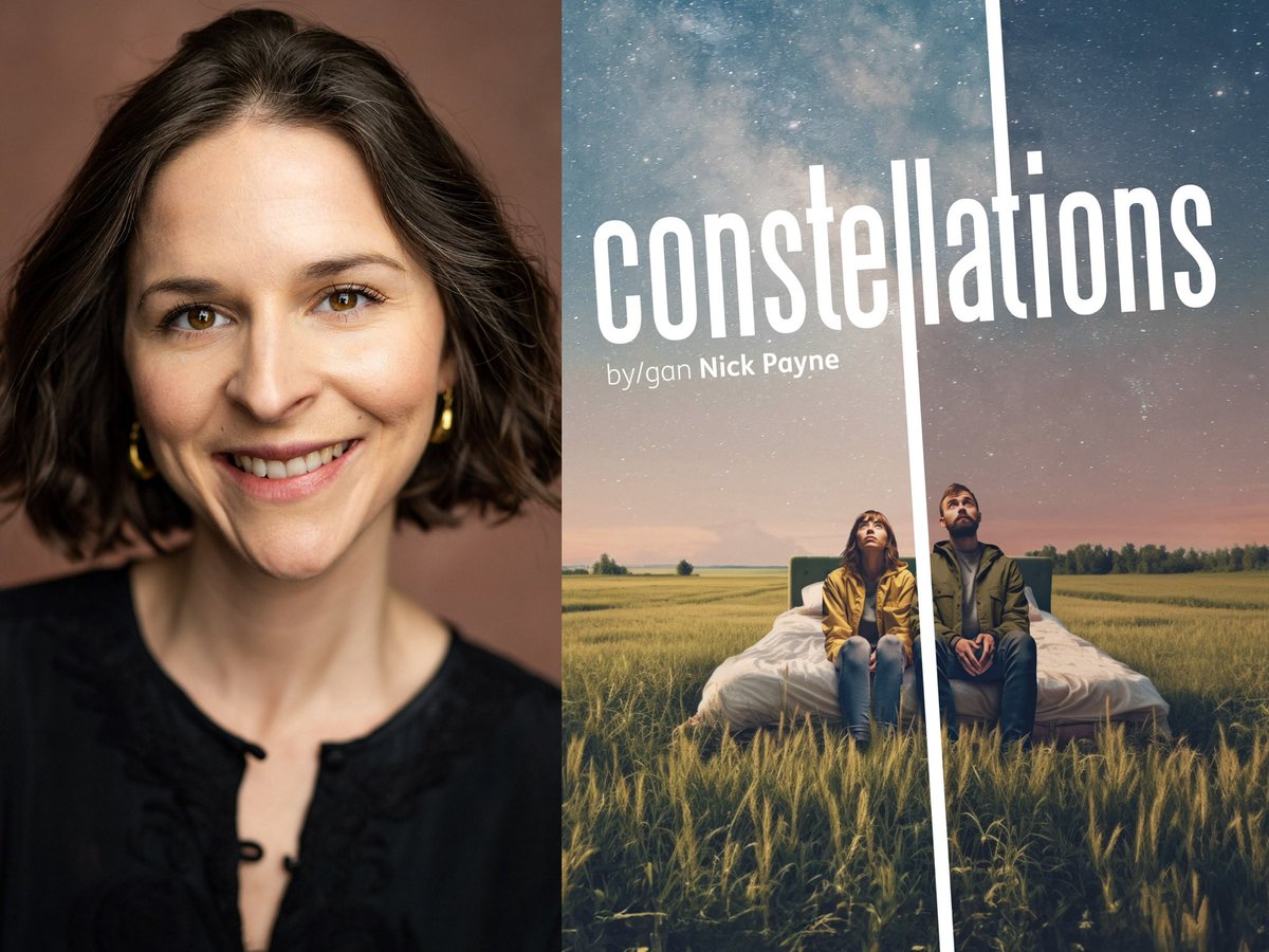 *NEWS* Rehearsals have started this week for the @ClwydTweets production of CONSTELLATIONS! Our GWENLLIAN HIGGINSON (@GwenHiggi) plays Marianne in the two-hander. Casting by @PollyJerrold Directed by @thedanlloyd The production runs from the 10th-25th of May!