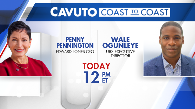 TODAY ON COAST TO COAST: Edward Jones CEO Penny Pennington UBS Executive Director & Former NFL Player Wale Ogunleye