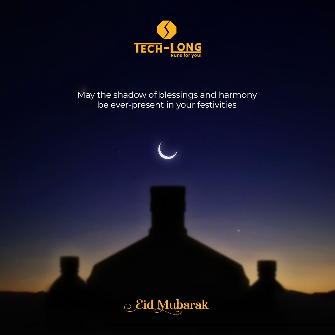 May the blessings of Eid envelop you in peace and harmony throughout your celebrations.

Eid Mubarak!🕌
.
.
.
#EidMubarak #EidGreetings #EidCelebration #EidWishes #EidJoy #Eid2024 #FestivalOfEid #EidBlessings #Techlong