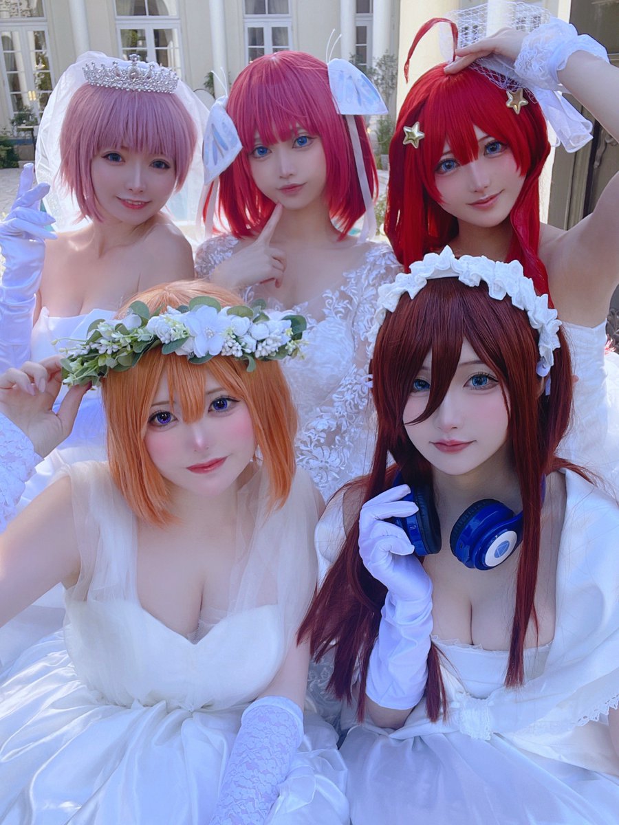 momoa_cos's tweet photo. 五等分の花嫁𓂃 𓈒𓏸◌💐 https://t.co/THk85rVbxq