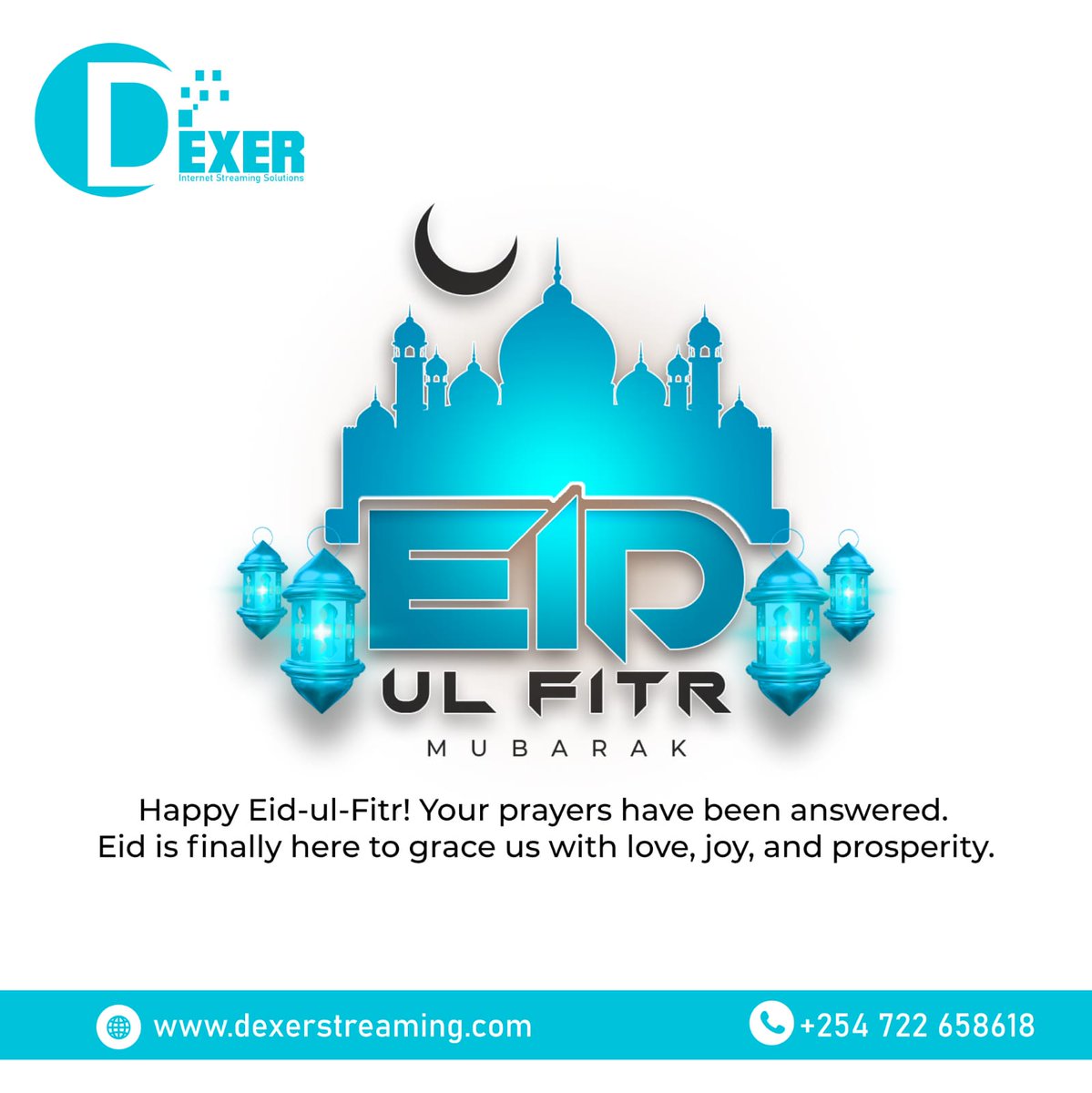 dexersolutions's tweet image. Happy Eid-Ul-Fitr! Your prayers have been answered. Eid is finally here to grace us with love, joy and prosperity.

#Eidmubarak2024 Boina Muhoho Kenyatta ChatGPT Equity Bank JKIA Ngong