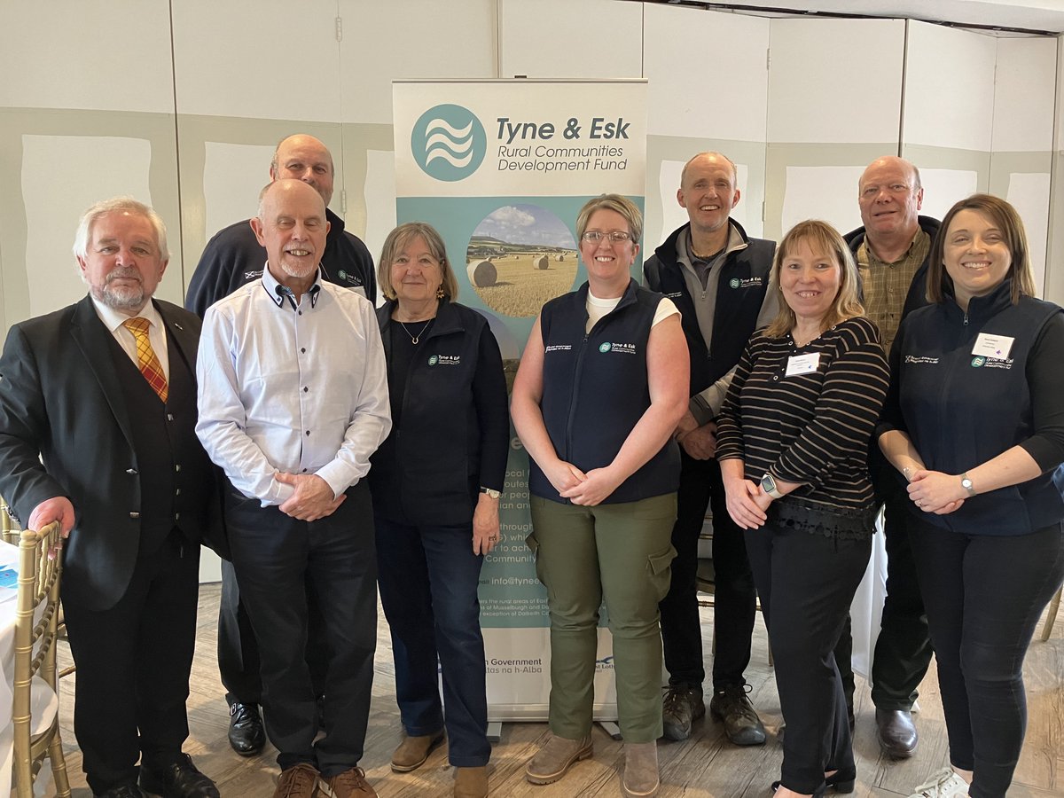 East Lothian & Midlothian projects have benefited from more than £400k from the Tyne & Esk Community Led Local Development Programme over the past 2 years. Some groups got together to celebrate their success and to help shape the future of the grant fund. orlo.uk/NUt1l