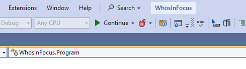 Where's the 'Stop Debugging' button gone from the toolbar in Visual Studio 2022?