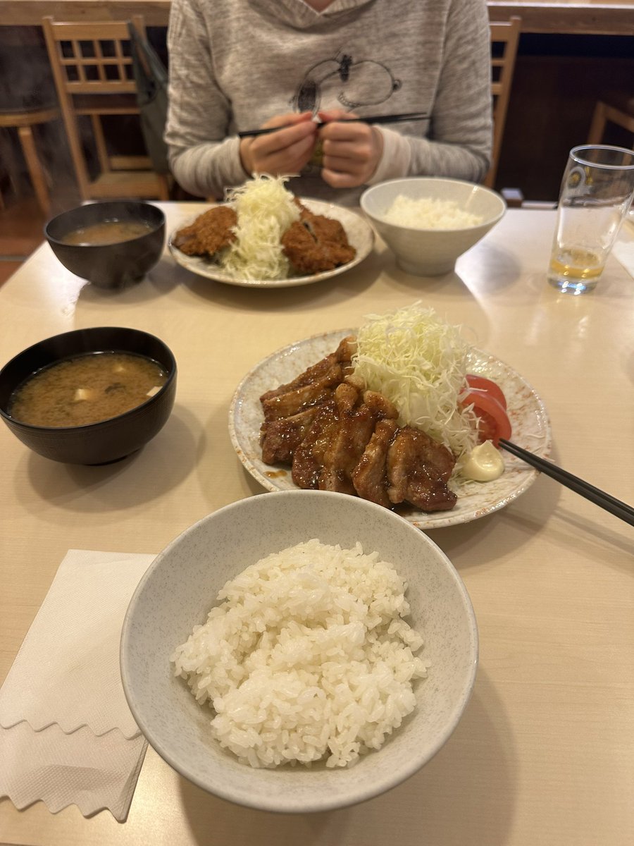 ご飯ですよ〜🤣