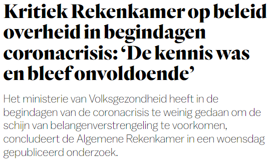 Oud-DSM-topman Feike Sijbesma benoemd tot speciaal gezant van het ministerie, terwijl zijn broer een hoge functie bij vaccinontwikkelaar AstraZeneca

Daarbij is nooit gepraat over mogelijke belangenconflicten 🤨 parool.nl/nederland/krit…